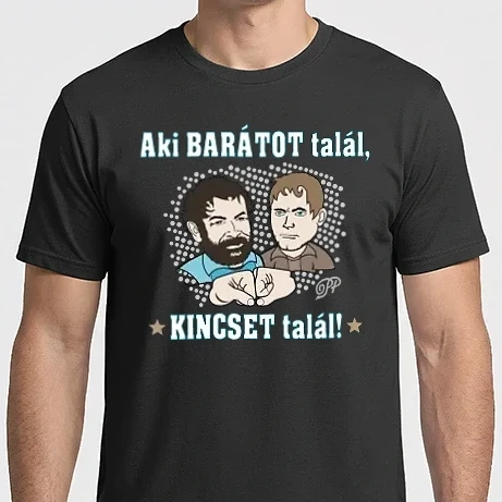 Férfi Imperial póló - A Barát Kincs, Bud Spencer