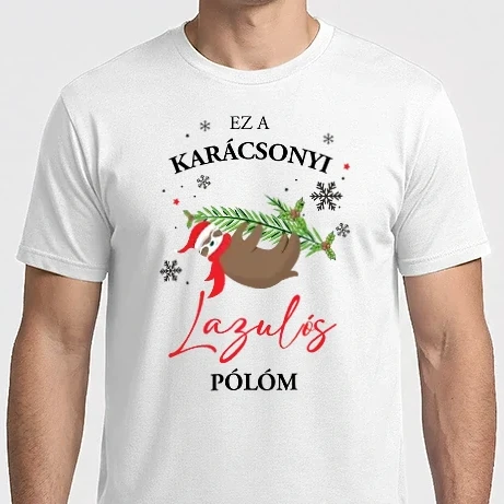 Férfi Imperial póló - Karácsonyi laulós póló