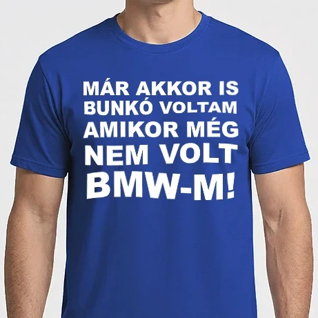 Férfi Imperial póló - Bunkó BMW