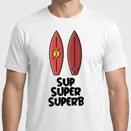 Férfi Imperial póló - SUP SUPER SUPERB