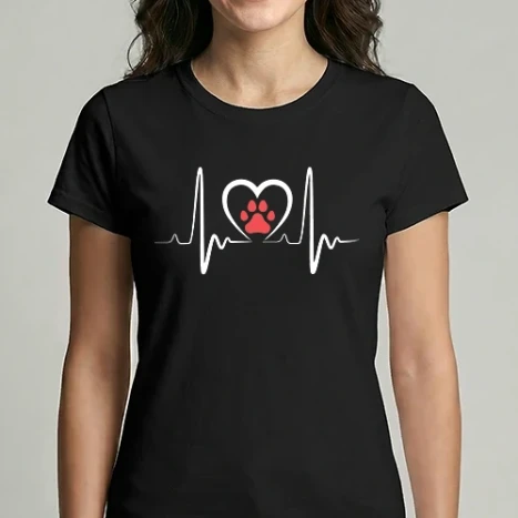 Női Imperial póló - Mancs szívverés 