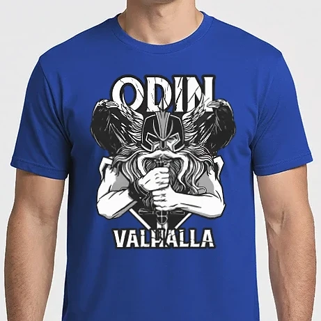 Férfi Imperial póló - Odin Walhalla  - Viking legenda