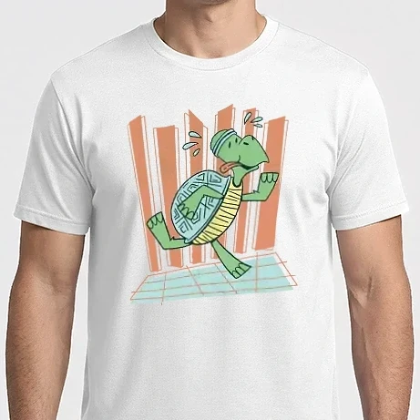 Férfi Imperial póló - Futó teknős