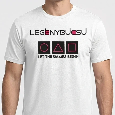 Férfi Imperial póló - Squid Game - Legénybúcsú - LET THE GAMES BEGIN