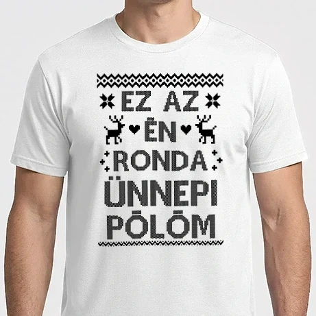 Férfi Imperial póló - Ez az én ronda ünnepi pólóm