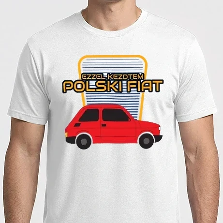 Férfi Imperial póló - Polski Fiat - ezzel kezdtem