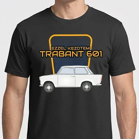 Férfi Imperial póló - TRABANT 601 - ezzel kezdtem