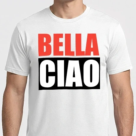 Férfi Imperial póló - Bella ciao