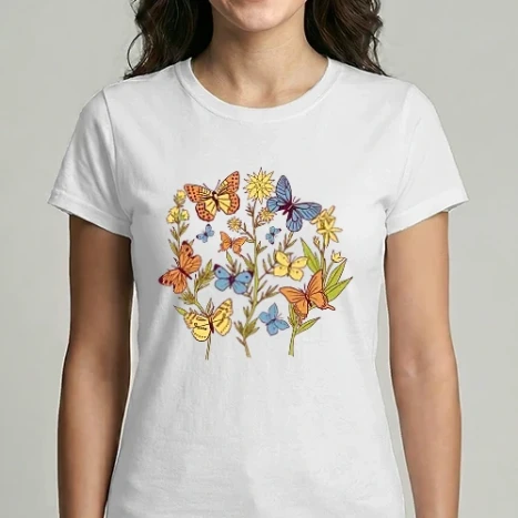 Női Imperial póló - Pillangók