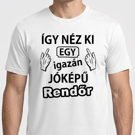Férfi Imperial póló - Jóképű rendőr
