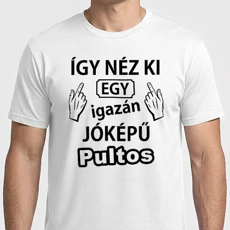 Férfi Imperial póló - Jóképű pultos