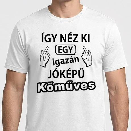 Férfi Imperial póló - Jóképű kőműves