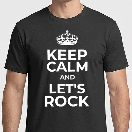 Férfi Imperial póló - LET'S ROCK