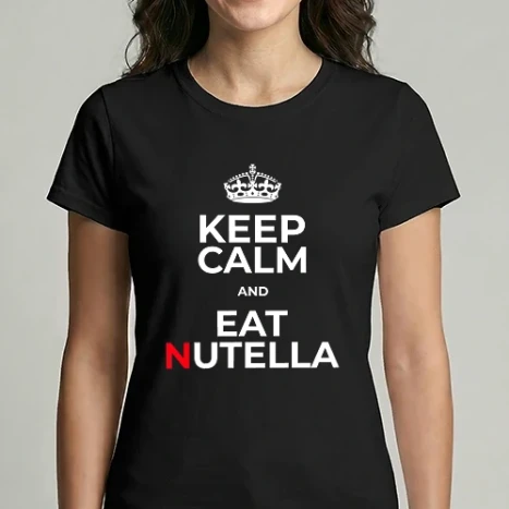 Női Imperial póló - EAT NUTELLA