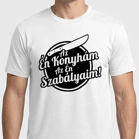 Férfi Imperial póló - Az én konyhám az én szabályaim!