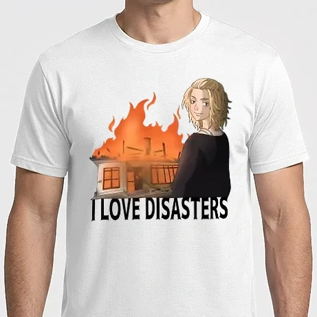 Férfi Imperial póló - I Love Disasters