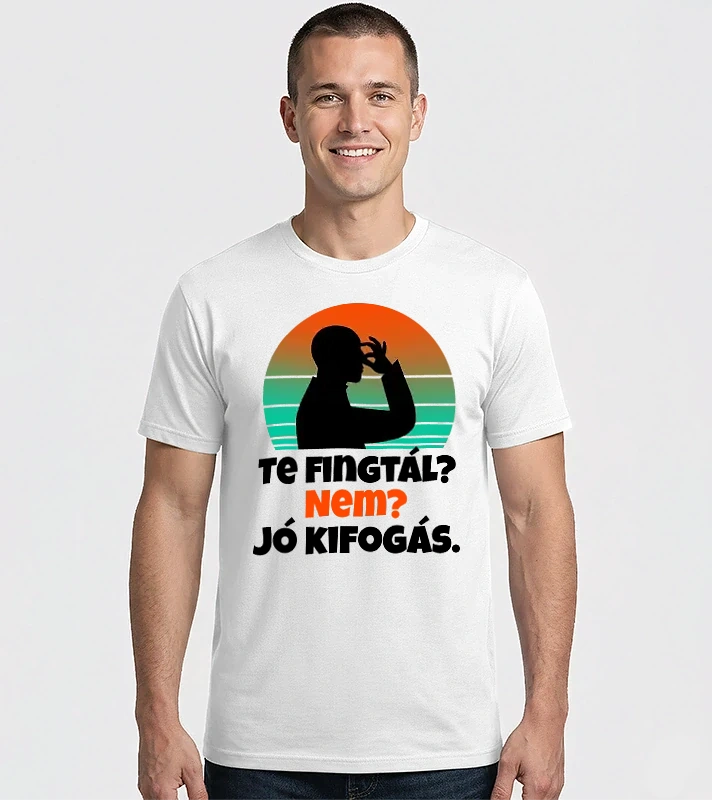 Te fingtál? – Férfi Imperial póló