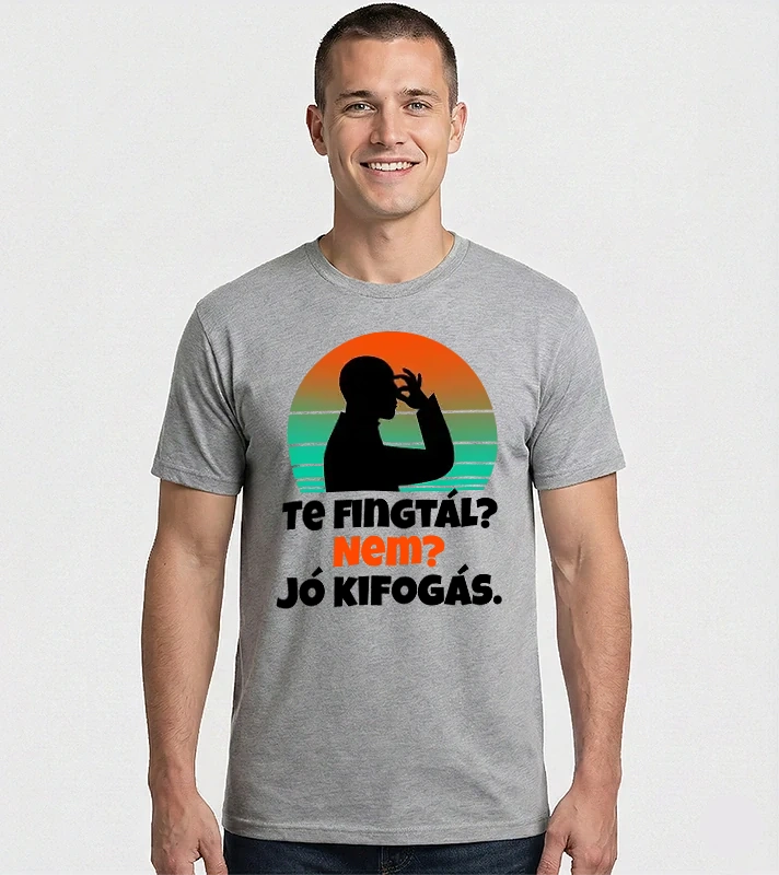 Te fingtál? – Férfi Imperial póló