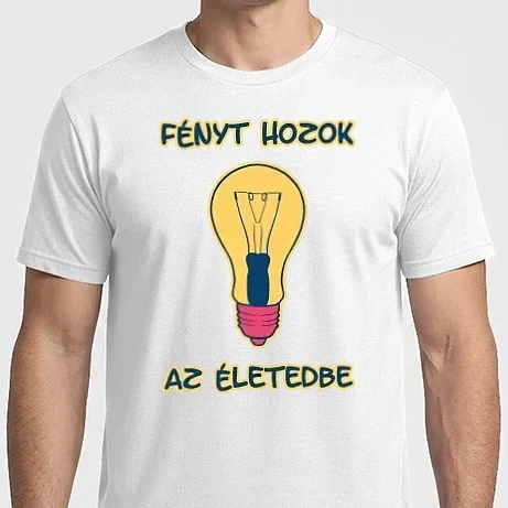 Férfi Imperial póló - Fényt Hozok az Életedbe