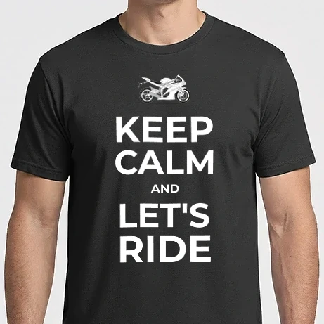 Férfi Imperial póló - LET'S RIDE