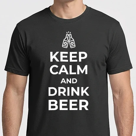 Férfi Imperial póló - DRINK BEER