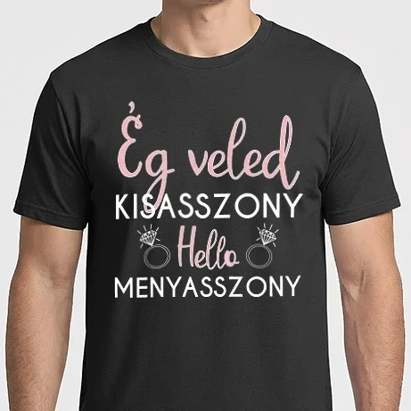 Férfi Imperial póló - Hello menyasszony