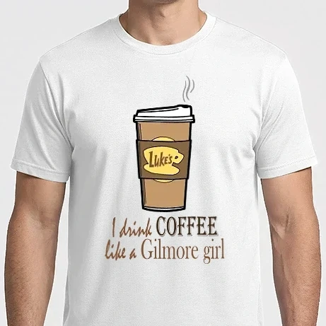 Férfi Imperial póló - Gilmore Girls - I drink coffee