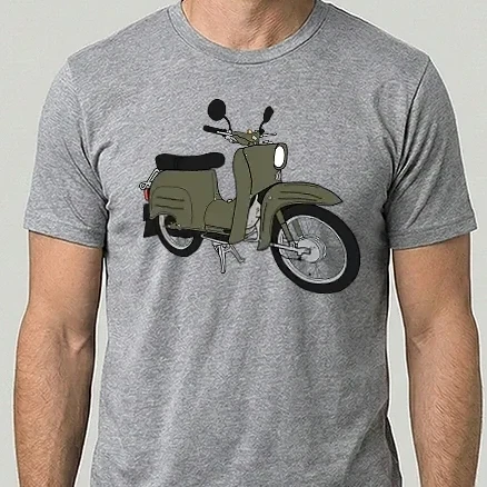Férfi Alap póló - simson schwalbe