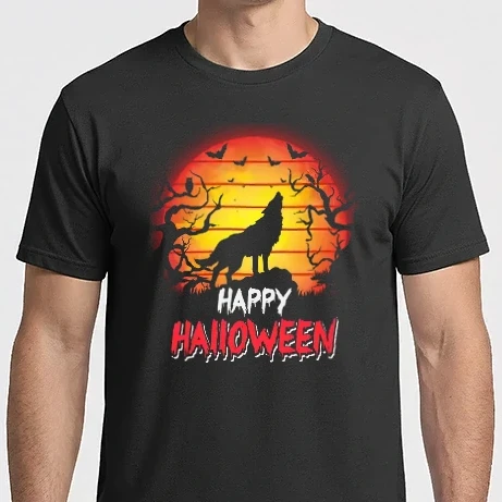 Férfi Imperial póló - Happy Halloween 