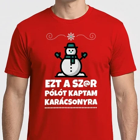 Férfi Imperial póló - Ezt a szar pólót kaptam karácsonyra