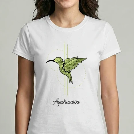 Női Imperial póló - Ayahuasca Kolibri