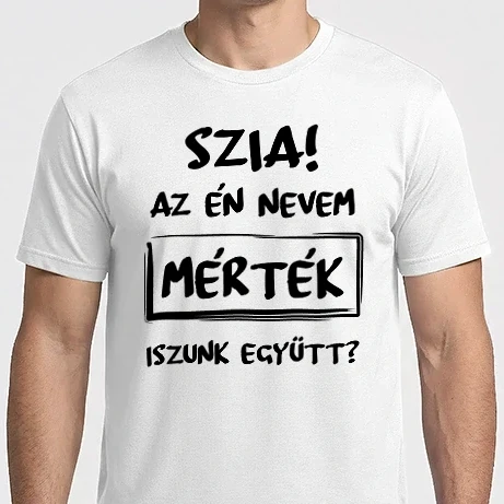 Férfi Imperial póló - Az én nevem mérték