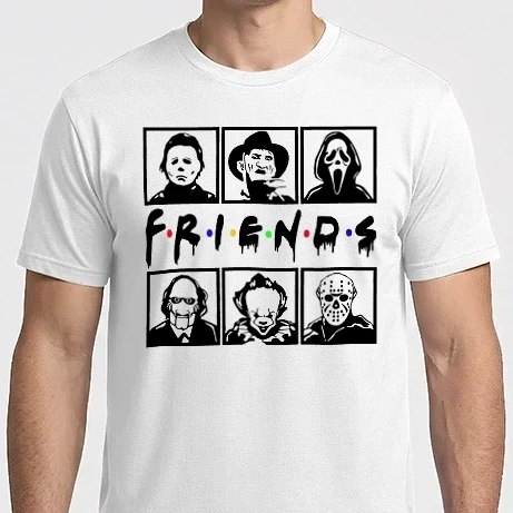 Férfi Imperial póló - Friends Halloween