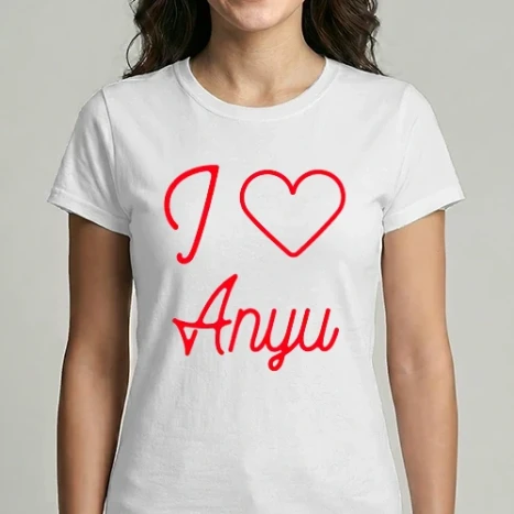 Női Imperial póló - I love Anyu