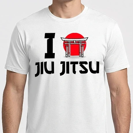 Férfi Imperial póló - I love Jiu Jitsu