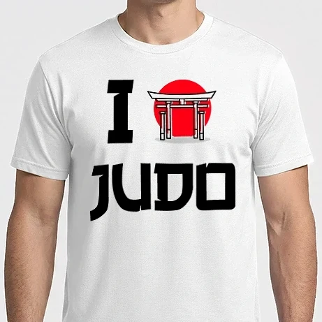 Férfi Imperial póló - I love Judo