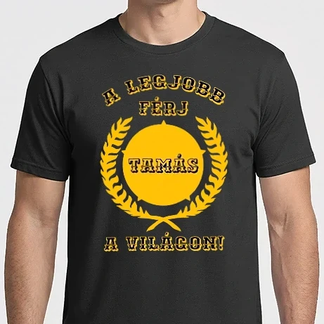 Férfi Imperial póló - A legjobb férj Tamás