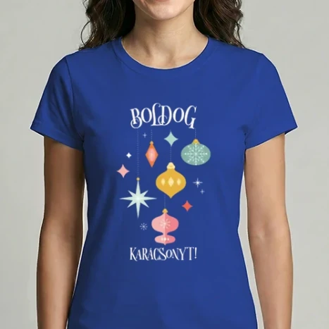Női Imperial póló - Boldog Karácsonyt