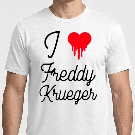 Férfi Imperial póló - I love Freddy Krueger