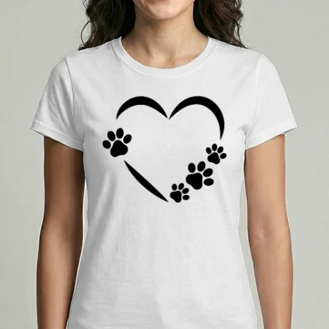 Női Imperial póló - Kutya mancs