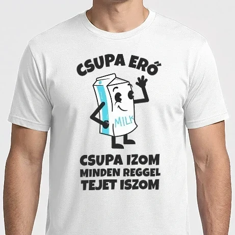 Férfi Imperial póló - CSUPA ERŐ CSUPA IZOM