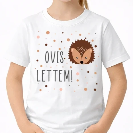 Uniszex gyerek Póló - SAO_S197_OvisLettem_Hedgehog