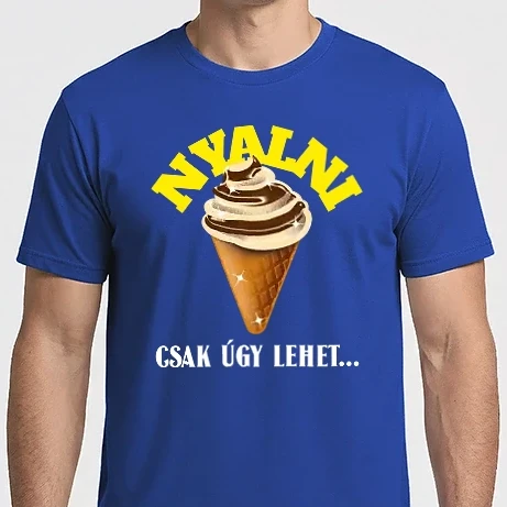 Férfi Imperial póló - NYALNI CSAK ÚGY LEHET