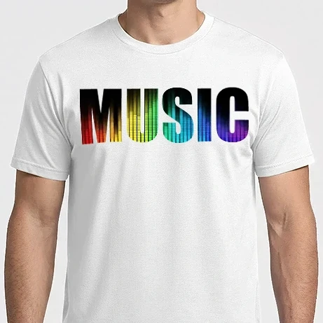 Férfi Imperial póló - Music equalizer