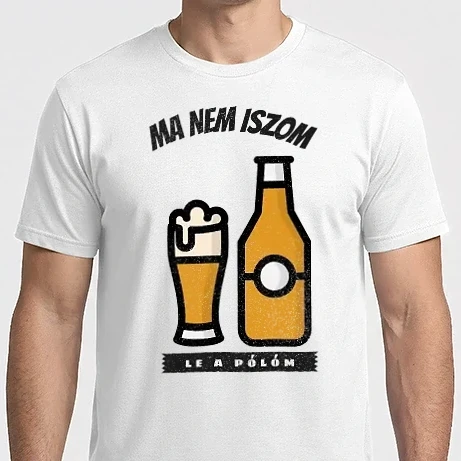 Férfi Imperial póló - Ma nem iszom le a pólóm