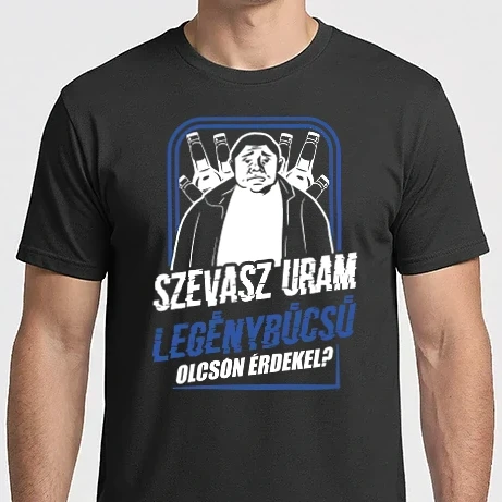 Férfi Imperial póló - Szevasz uram legénybúcsú lght