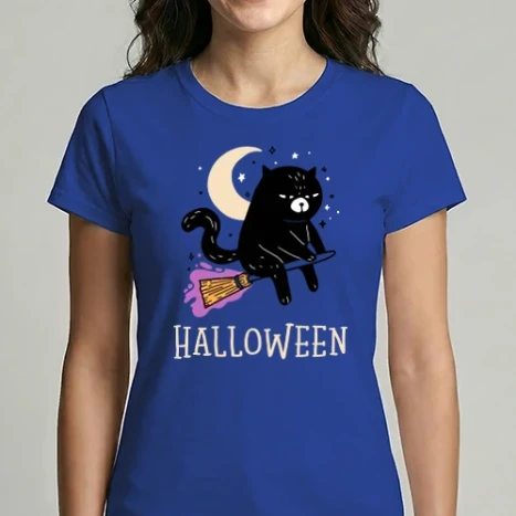 Női Imperial póló - Halloween cat