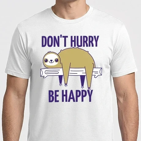 Férfi Imperial póló - DON'T HURRY BE HAPPY