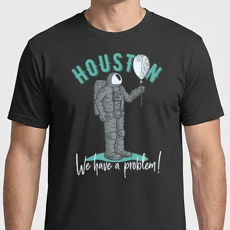 Férfi Imperial póló - Astronaut_2