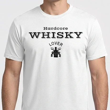 Férfi Imperial póló - Hardcore Whisky Lover